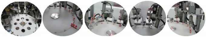 آلة تعبئة الزيت الأساسية الأوتوماتيكية الكاملة مع آلة السد
