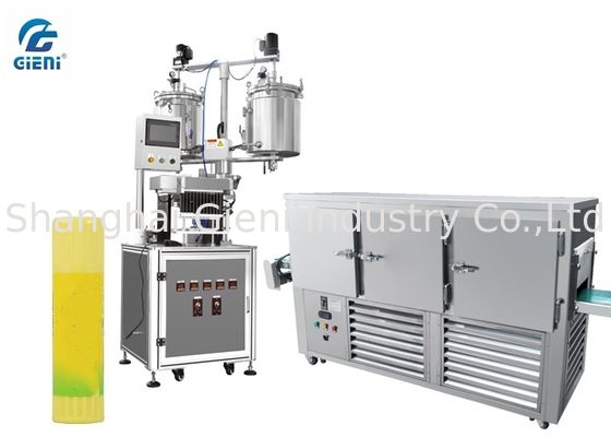 220 فولت معجون بلسم الشفاه مع نفق تقشعر له الأبدان 6-10 قوالب / دقيقة الإخراج