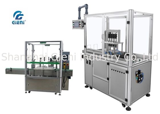 سريع قابل للتعديل قابل للتعديل زجاجة زيت ملء آلة مع محرك سيرفو مدفوعة