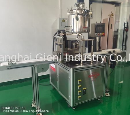 خزان تسخين 20 لتر JSFL آلة تعبئة أحمر الشفاه أحادي الفوهة 20-30 قطعة/دقيقة