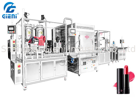 آلة تعبئة أحمر الشفاه من رخام السيليكون 800 لتر / دقيقة 960 قطعة / ساعة