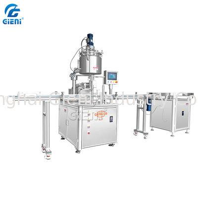 45 قطعة / دقيقة 100 مللي كريم خافي عيوب مستحضرات التجميل ملء آلة مع فوهة رفع