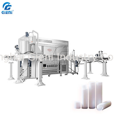 التسخين المسبق بلسم الشفاه بلسم الشفاه حشو خط تعبئة ساخن فوهة واحدة