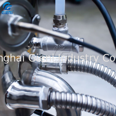 20L ذوبان التحريك تانك صب أحمر الشفاه آلة يدوية نوع قالب معدني