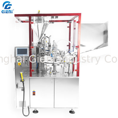 اليد كريم منظف الوجه معجون الأسنان ملء أنبوب بلاستيكي وختم الآلة