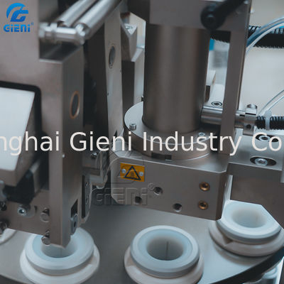 اليد كريم منظف الوجه معجون الأسنان ملء أنبوب بلاستيكي وختم الآلة