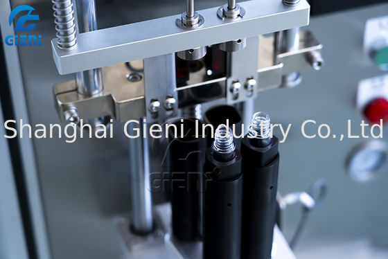 20L خزان عمودي ملمع شفاه ماسكارا ملء آلة فوهة مزدوجة