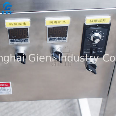 آلة صب بلسم الشفاه اليدوي من النوع اليدوي مع خزان التحريك بالتسخين 20 لتر