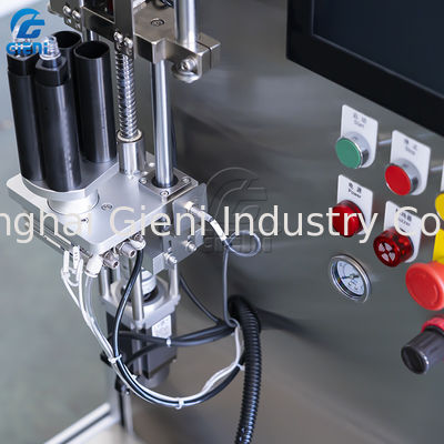 آلة تعبئة ملمع الشفاه ماسكارا بفوهة مزدوجة بخزان 20 لتر