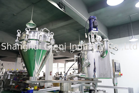 ABB Robot Full Automatic Lip Gloss Mascara ملء خط إنتاج آلة السد