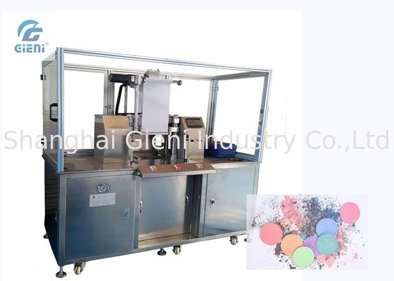 ضغط قابل للتعديل مستحضرات التجميل مسحوق آلة الصحافة مع غطاء زجاجي