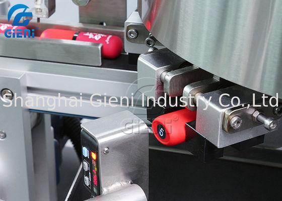 PLC Control 2KW 90pcs / Min آلة وسم أحمر الشفاه