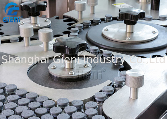 آلة وسم الزجاجة العمودية من النوع الدوار 600 قطعة / دقيقة