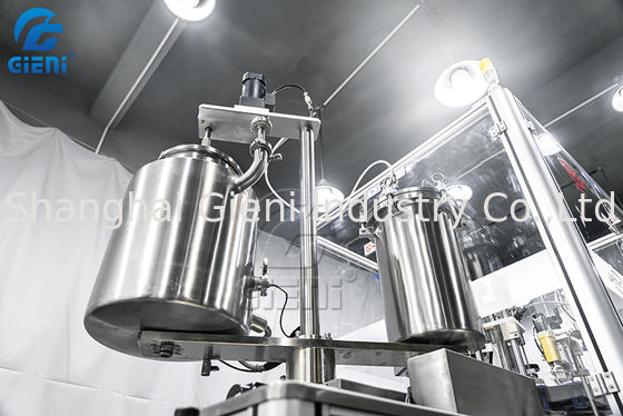 آلة تعبئة مستحضرات التجميل ماسكارا من النوع الدوار PLC 60 قطعة / دقيقة