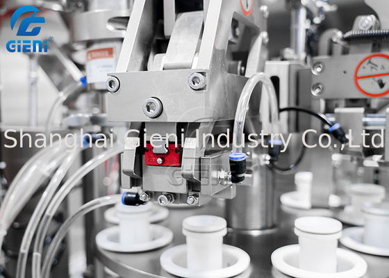 40ppm 250ml Lipgloss أنبوب ملء آلة الختم المؤازرة مدفوعة