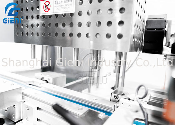 20L سلة 10 فوهات آلة تعبئة بلسم الشفاه الساخن اسطوانة مدفوعة