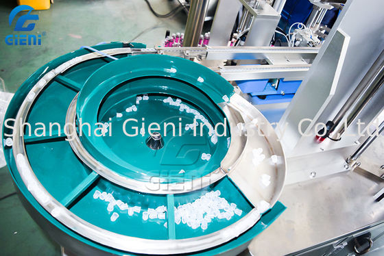 آلة تعبئة ملمع الشفاه شبه الأوتوماتيكية الدوارة 15 لتر