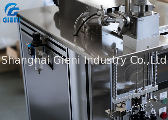 آلة تعبئة ماسكارا ذات فوهة مزدوجة عمودية نصف أوتوماتيكية