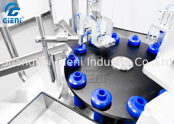 آلة تعبئة وتغطية دوارة نصف أوتوماتيكية لماسكارا أو ملمع الشفاه