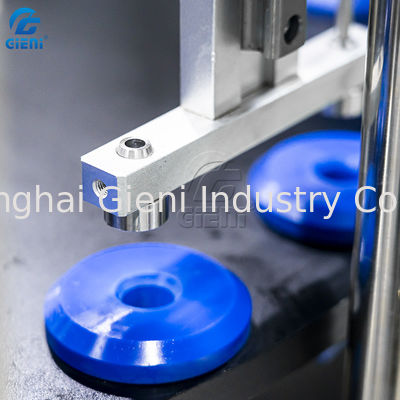 60 قطعة / دقيقة آلة تعبئة أنبوب ملمع الشفاه من النوع الدوار الأوتوماتيكي بالكامل