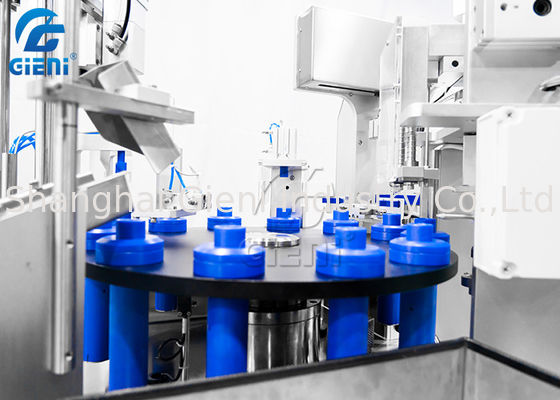 15L خزان ماسكارا Lipgloss ملء آلة أنبوب حشو شبه التلقائي