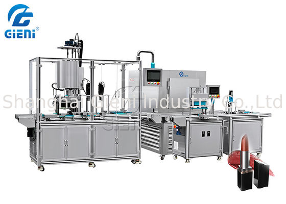 5 فوهات جسم واحد سيليكون آلة صب أحمر الشفاه