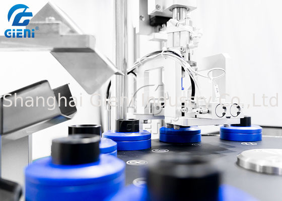 ماكينة تعبئة مستحضرات التجميل 1-10 مللي 1 فوهة دوارة 35 قطعة / دقيقة ماكينة ختم أنبوب التجميل