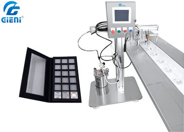 سعر جيد Cosmetic Eyeshadow Power Case Gluing Machine With Touch Screen 0.75KW Power الانترنت